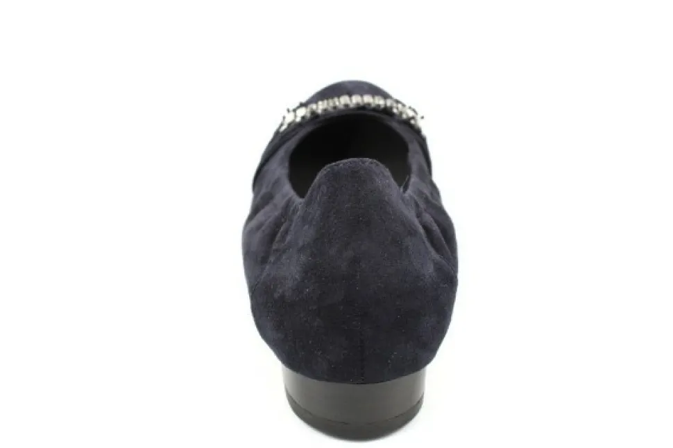 Ballerinas blau F9010