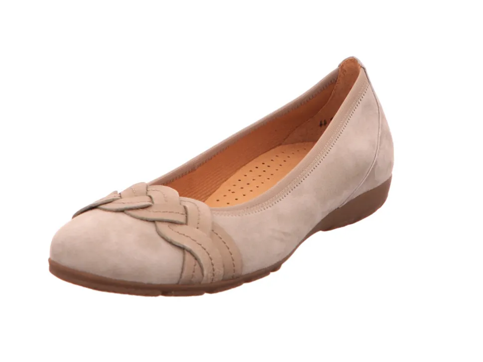 Ballerinas braun Gabor Fashion sportliche Ballerinas 44.1
