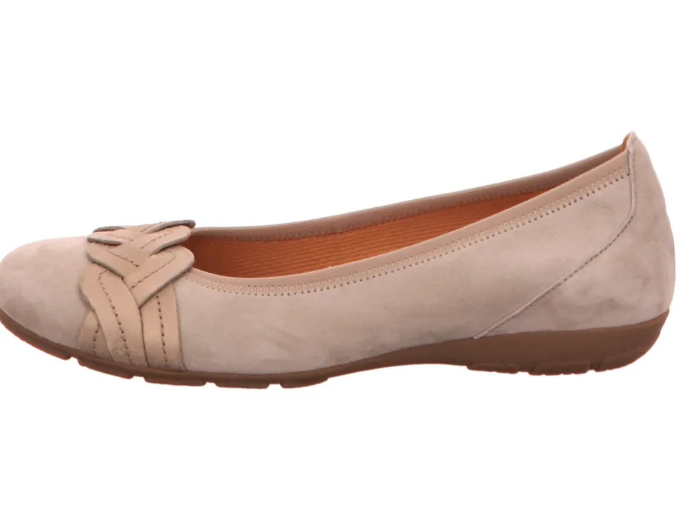 Ballerinas braun Gabor Fashion sportliche Ballerinas 44.1