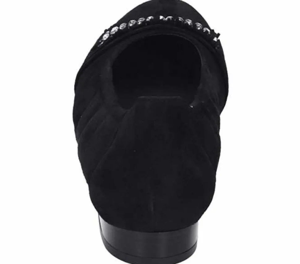 Ballerinas schwarz F9010