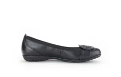 Ballerinas schwarz Gabor Fashion sportliche Ballerinas 44.1