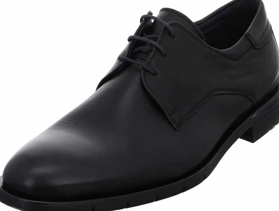 Business Schuhe schwarz Schnürschuh TAMBO, Schwarz