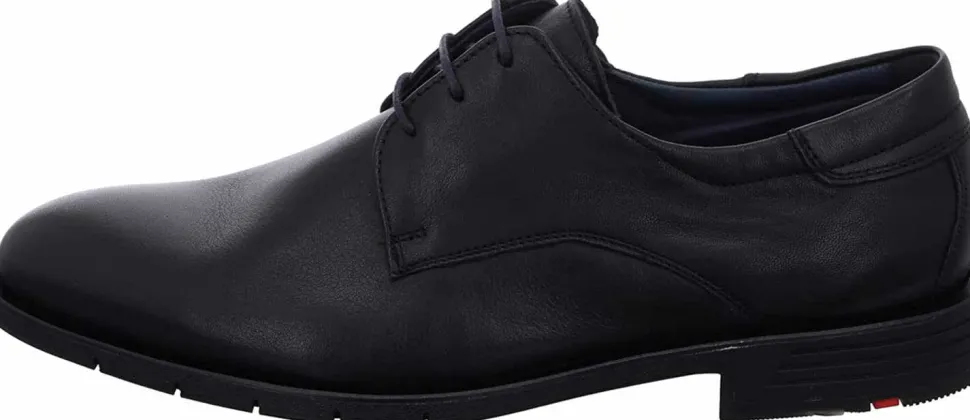 Business Schuhe schwarz Schnürschuh TAMBO, Schwarz