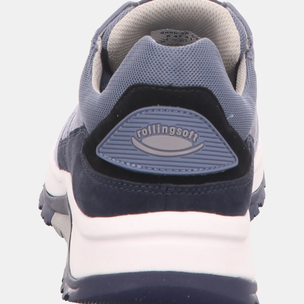 Freizeit Schnürer blau