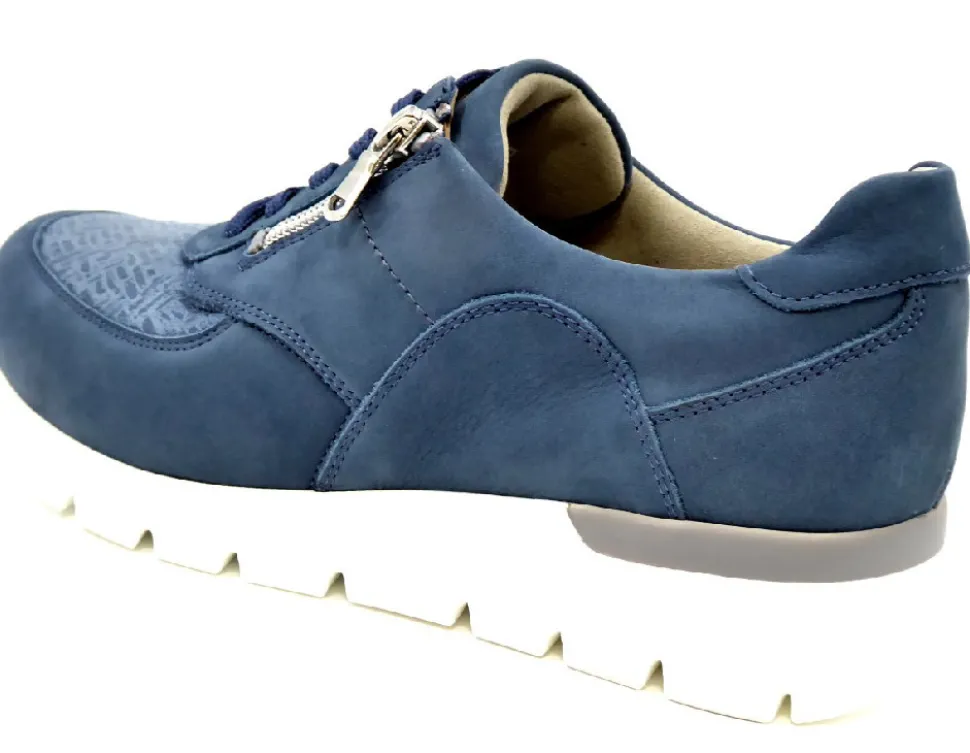Freizeit Schnürer blau