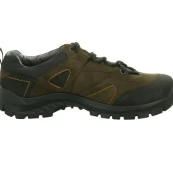 Freizeit Schnürer braun schwarz/santos Nubuk/Sympatex