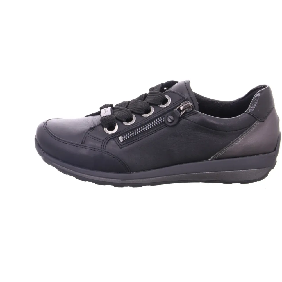 Freizeit Schnürer schwarz