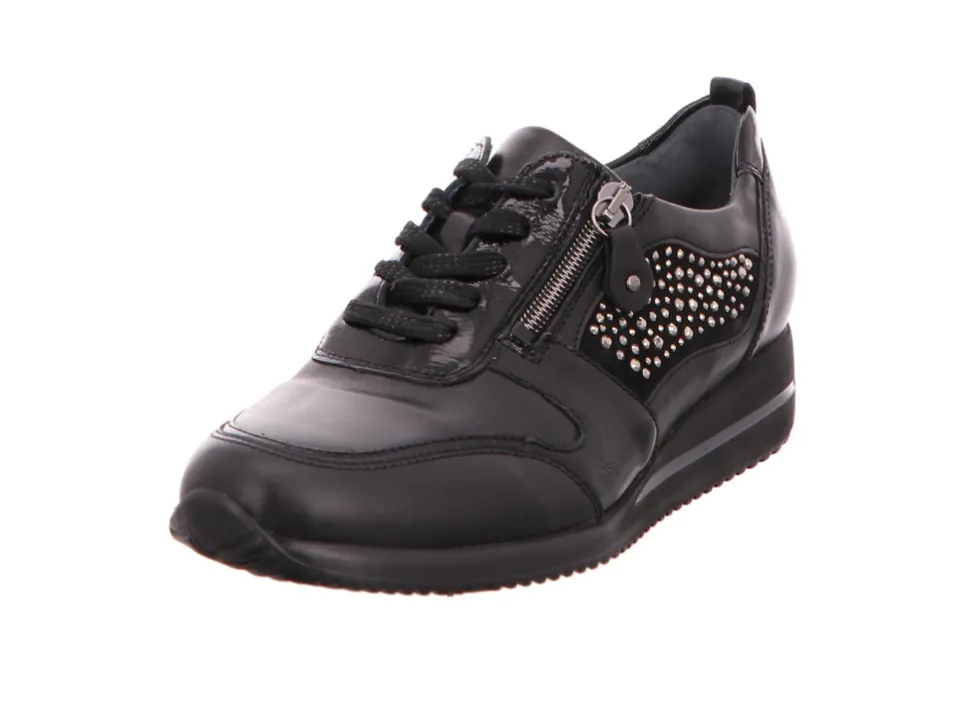 Freizeit Schnürer schwarz