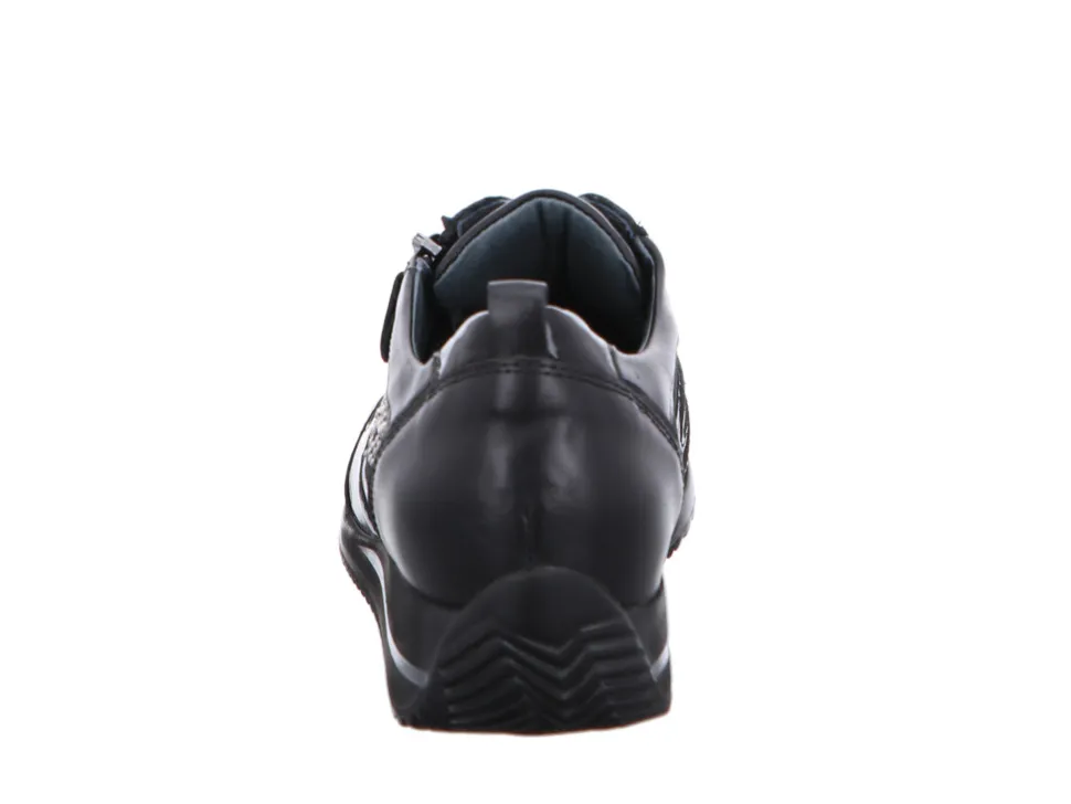 Freizeit Schnürer schwarz