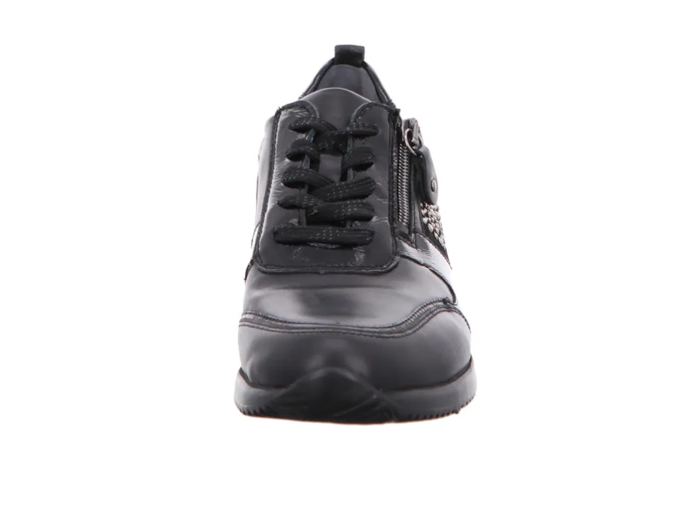 Freizeit Schnürer schwarz