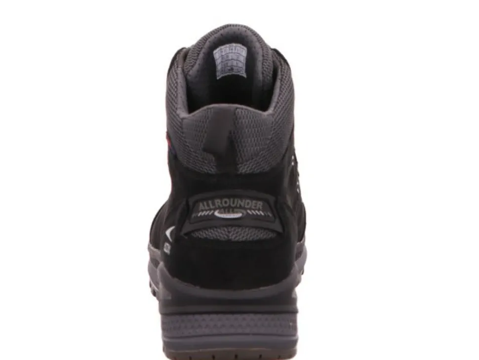 Freizeit Schnürer schwarz Outdoor/Trekking Schnürboots