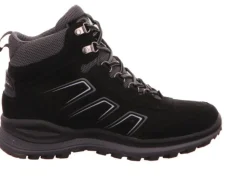 Freizeit Schnürer schwarz Outdoor/Trekking Schnürboots