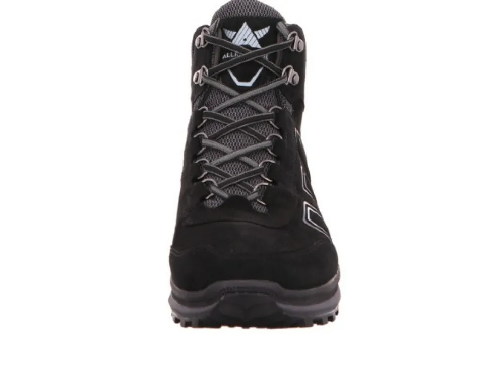 Freizeit Schnürer schwarz Outdoor/Trekking Schnürboots