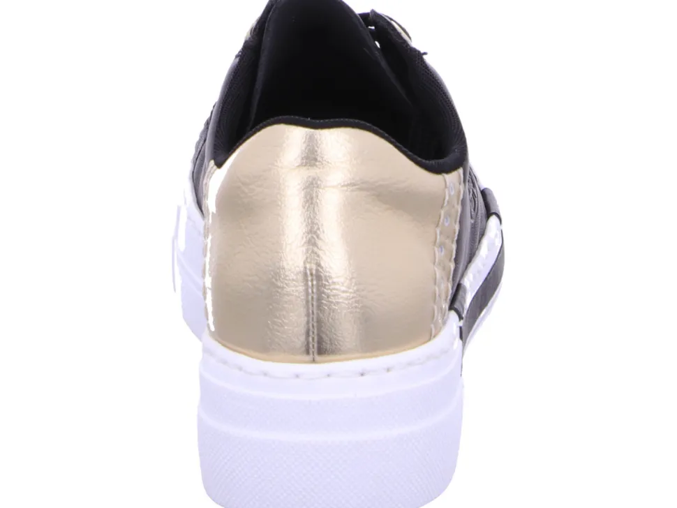 Freizeit Schnürer schwarz FSK Damen Halbschuhe