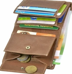 Geldbörsen & Etuis braun 0459-18 Denver Dog cognac