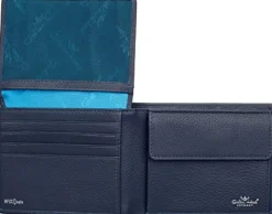 Handtaschen blau Capri RFID Scheintasche