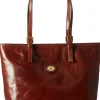 Handtaschen braun Shopper A4
