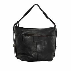 Handtaschen grau Cayenne dark ash Leder