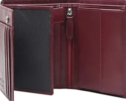 Handtaschen rot Viktoria Hochfromat bordo