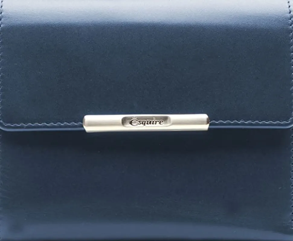 Handtaschen schwarz RFID Helena blau