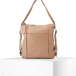 Handtaschen taupe Rucksack-Beutel