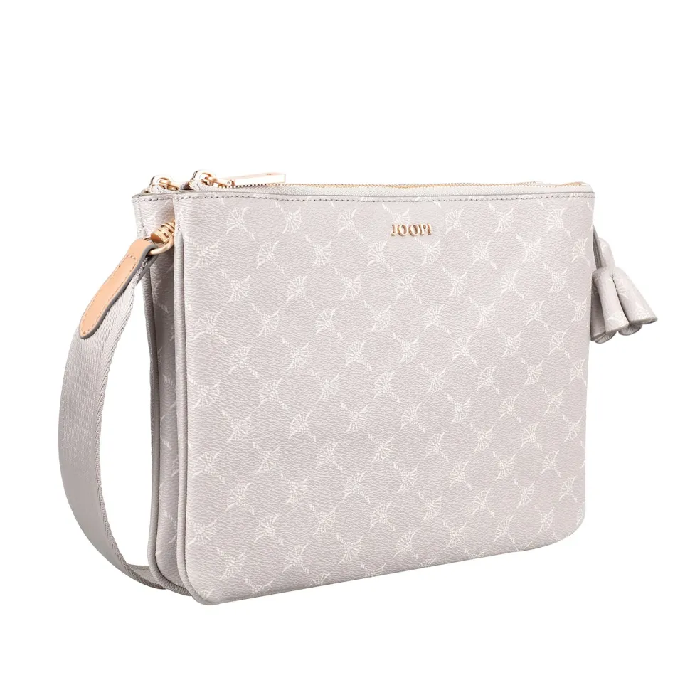 Handtaschen taupe Schultertasche Milva