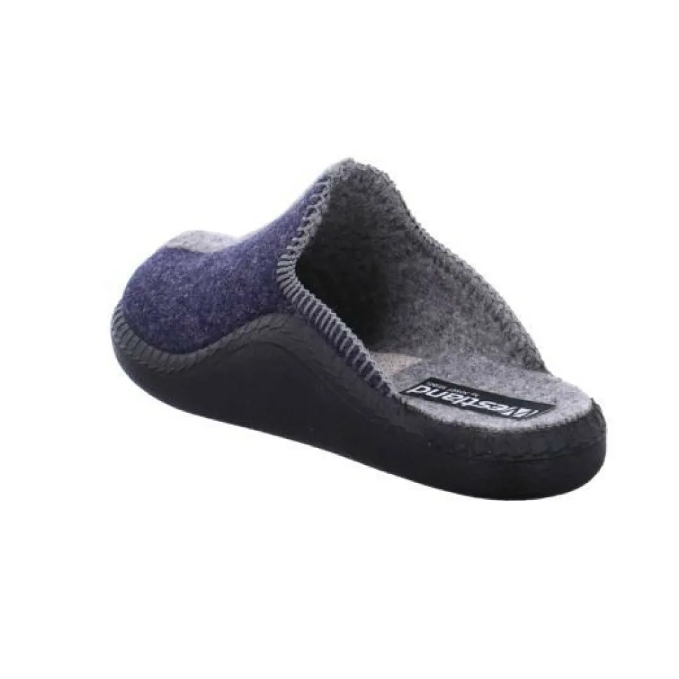 Hausschuhe blau