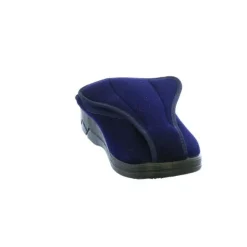 Hausschuhe blau Bali marine PA-Velour