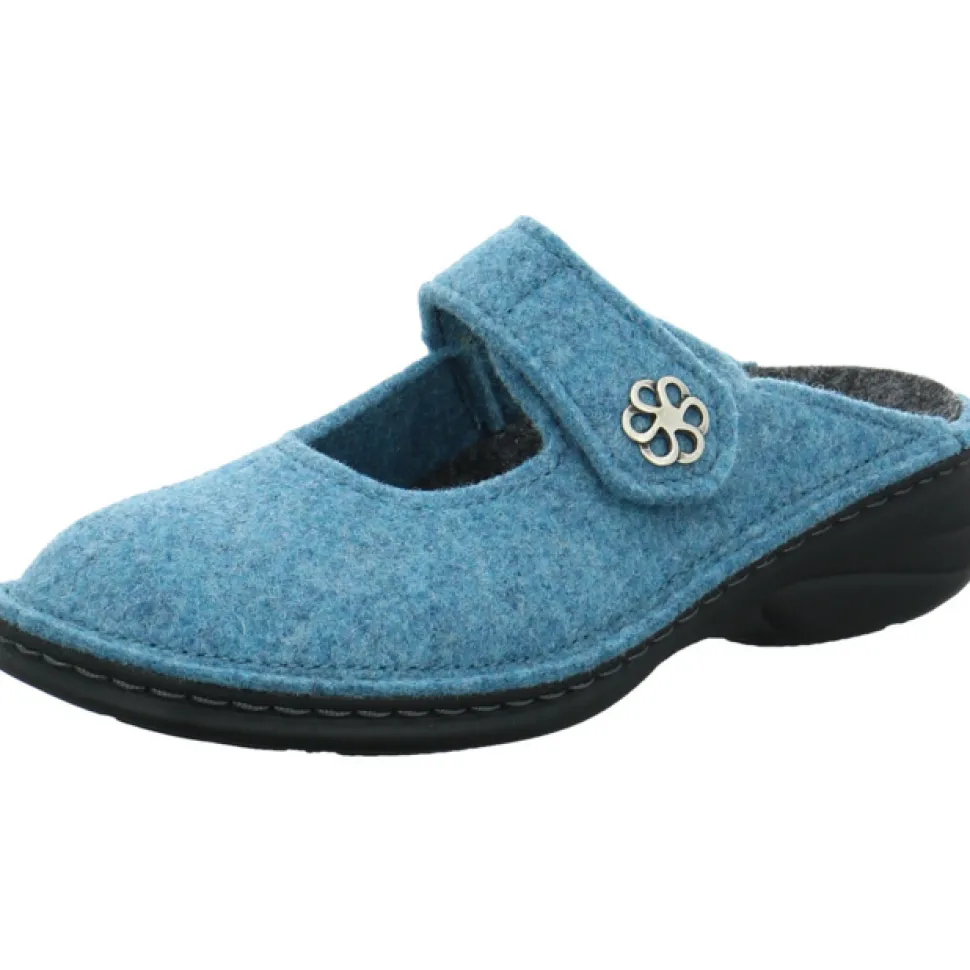 Hausschuhe blau BRIG