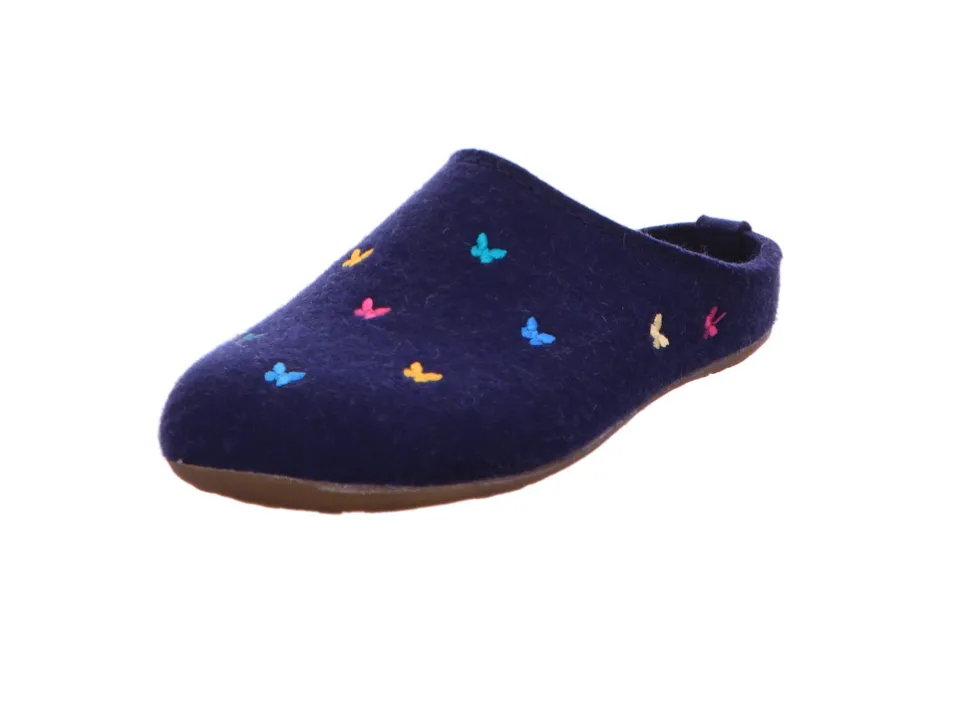 Hausschuhe blau Farfalline