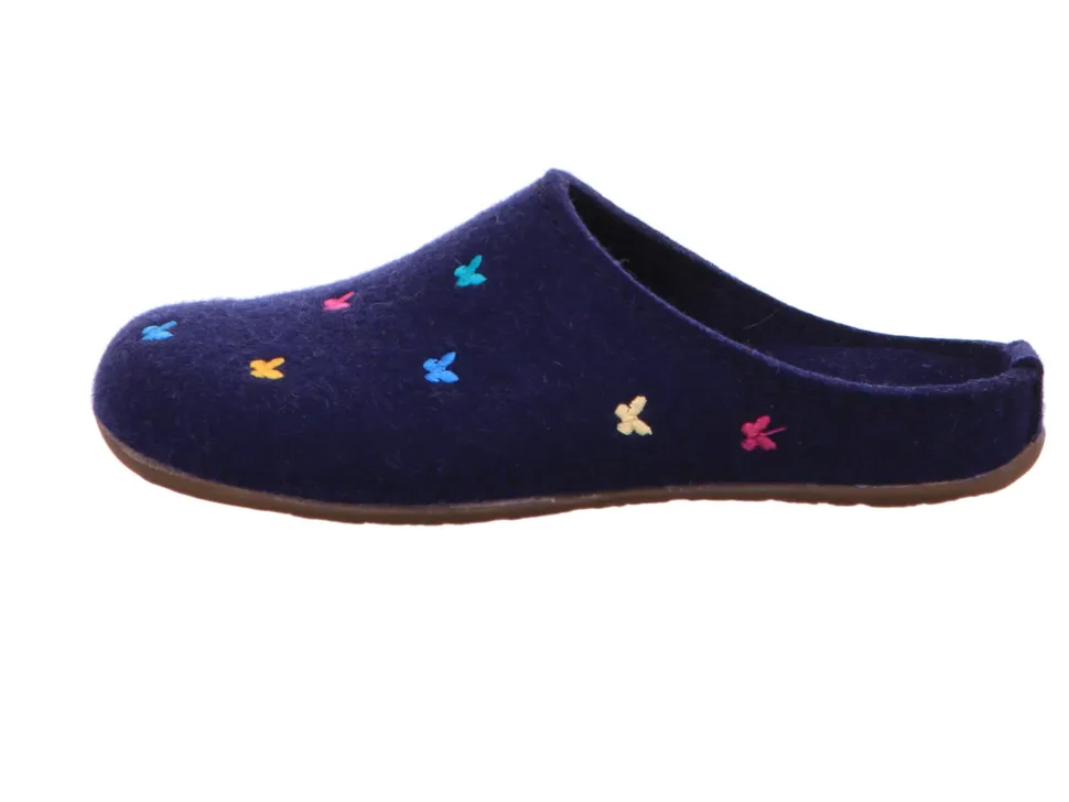 Hausschuhe blau Farfalline