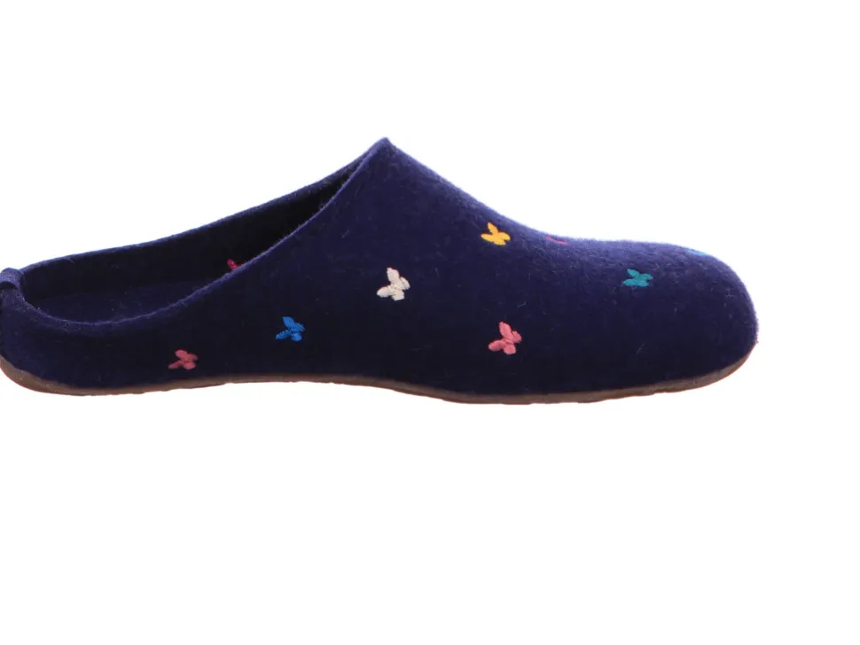 Hausschuhe blau Farfalline