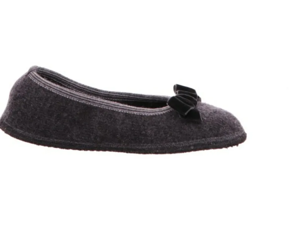 Hausschuhe grau 2021 Slipper Fiocco