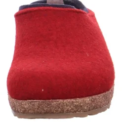 Hausschuhe rot Haflinger-Kris paprika