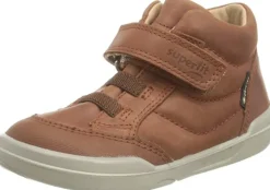 Jungen Halbschuhe braun Stiefelette Leder SUPERFREE