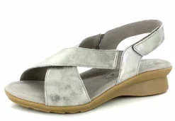 Keilsandalen beige DARK TAUPE