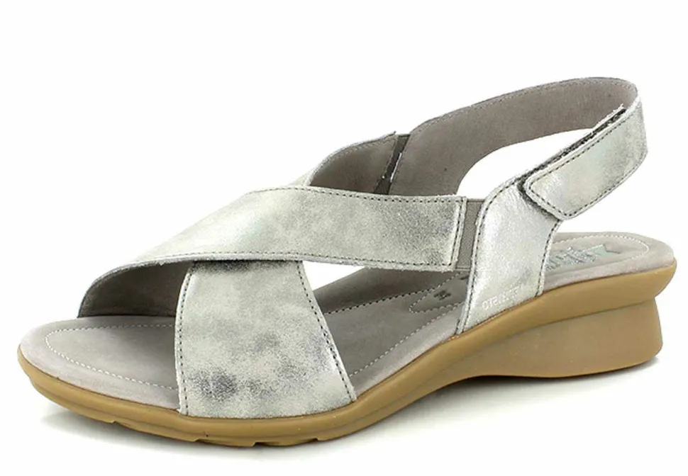 Keilsandalen beige DARK TAUPE