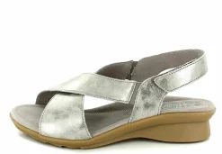 Keilsandalen beige DARK TAUPE