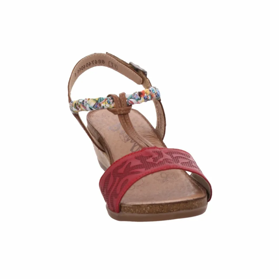 Keilsandalen rot