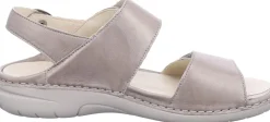Klassische Sandalen beige