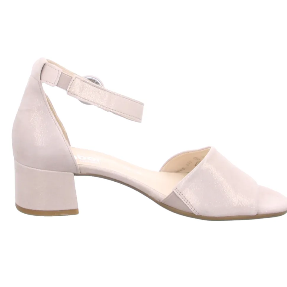 Klassische Sandalen beige