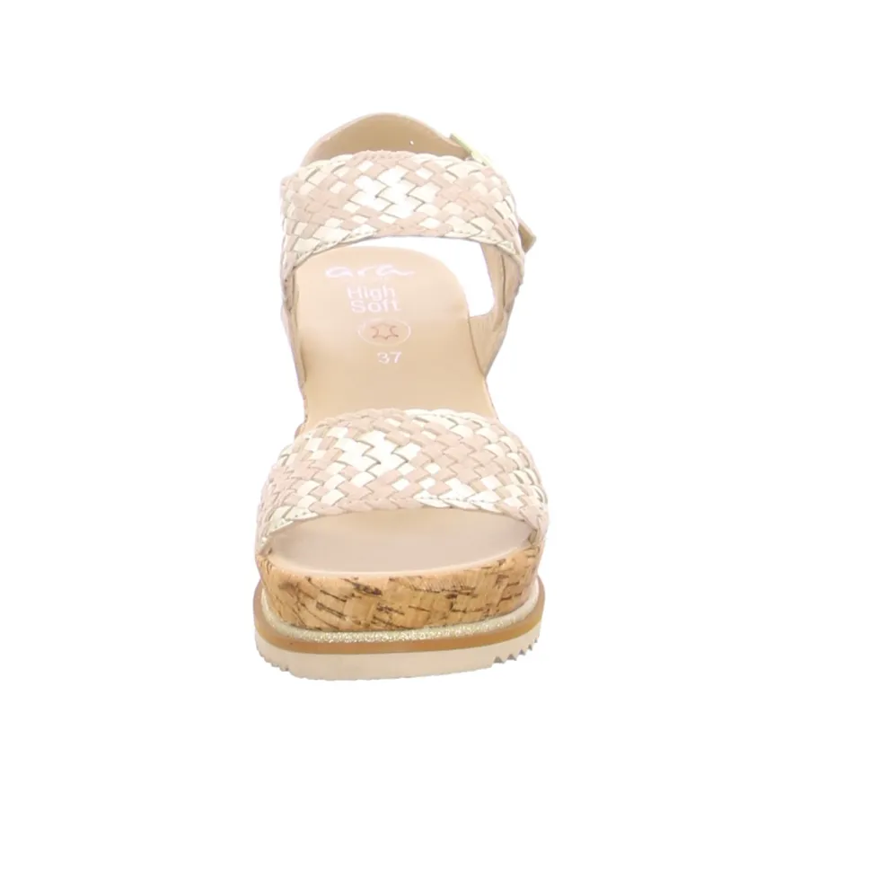 Klassische Sandalen beige Parma