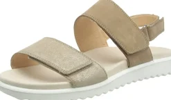 Klassische Sandalen beige