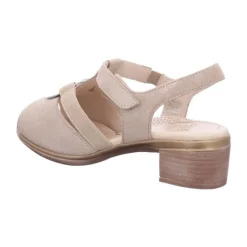 Klassische Sandalen beige
