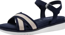 Klassische Sandalen blau