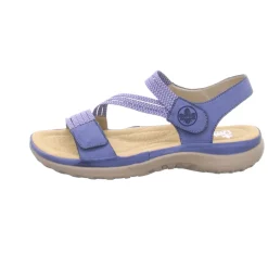 Klassische Sandalen blau