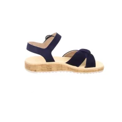 Klassische Sandalen blau
