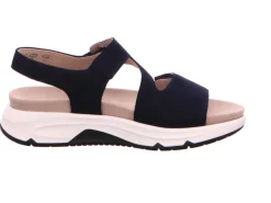 Klassische Sandalen blau