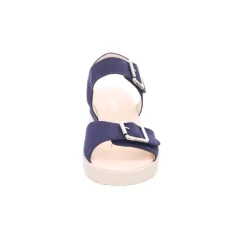 Klassische Sandalen blau