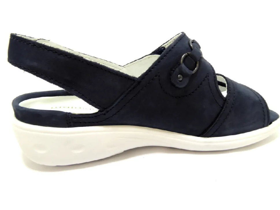 Klassische Sandalen blau